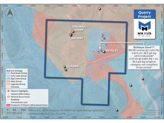 Maxus Mining Continues to Return Strong Polymetallic Results at the Quarry Antimony Property in British Columbia, Canada