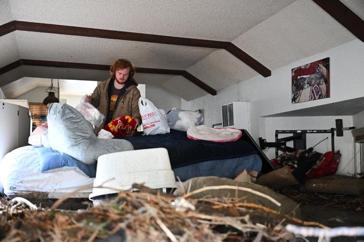 Photos show California homes buried in mud and debris during Christmas storms