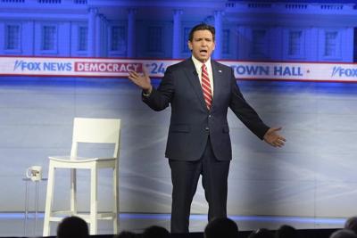 DeSantis says nominating Trump would make 2024 a referendum on the ex-president rather than Biden