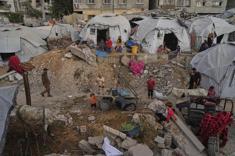 Explosive kills 7 Israeli soldiers in Gaza inside an armored vehicle, military says