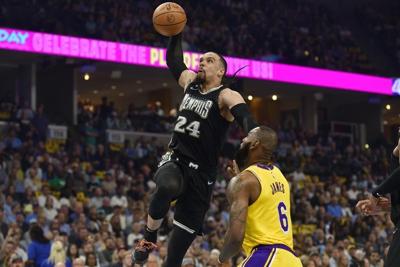 Canada's Dillon Brooks trying to get under LeBron's skin for Grizzlies