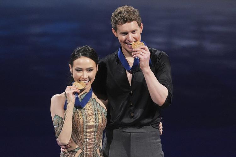 The US dominated figure skating's world championships. It may face the Russians at the Olympics