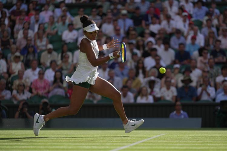 Naomi Osaka overpowers Aryna Sabalenka to reach the Wimbledon quarterfinals