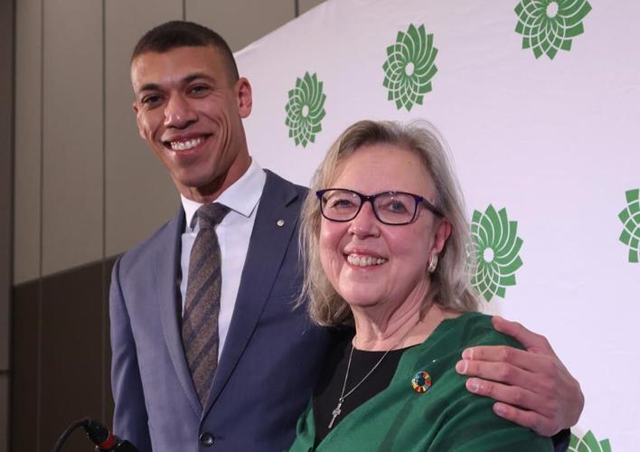 Elizabeth May elected Green leader again, to share burden with Jonathan Pedneault