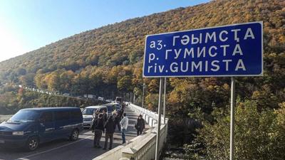 Protesters in separatist Georgian region occupy government buildings, calling for leader's ouster