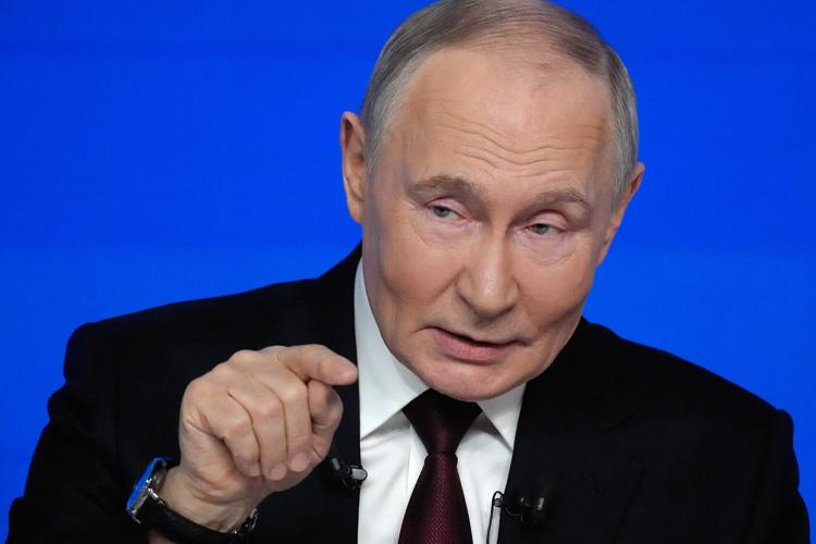 Putin tells his annual news conference that the Kremlin's military goals will be achieved in Ukraine