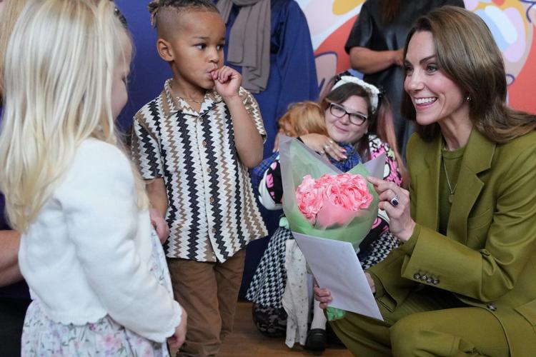 Princess of Wales suggests parents should put down the phone to combat social discontent