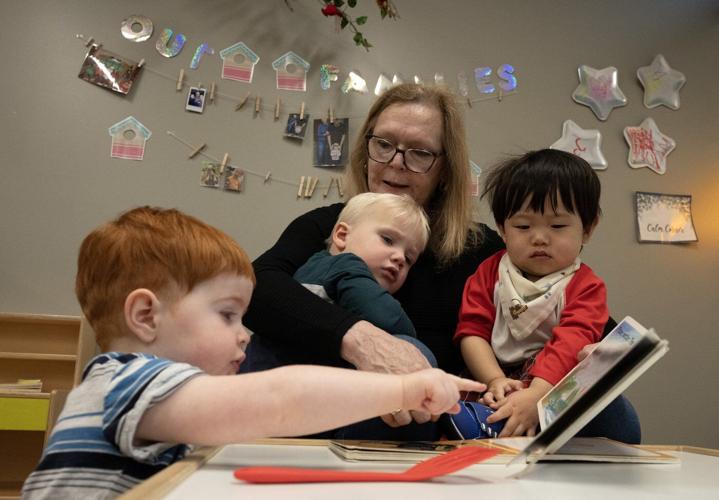 Intergenerational daycare aiming to strengthen bonds between kids and 'grandfriends'