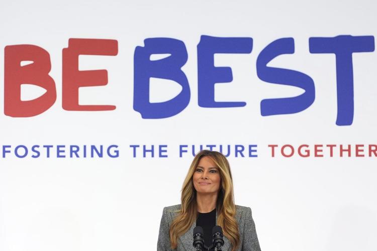 Melania Trump hosts world counterparts and tech reps to discuss children, education and technology