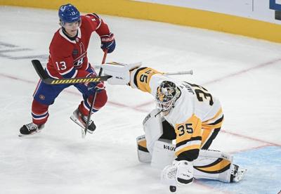Eller scores twice, Malkin adds three points as Penguins beat Canadiens 6-3