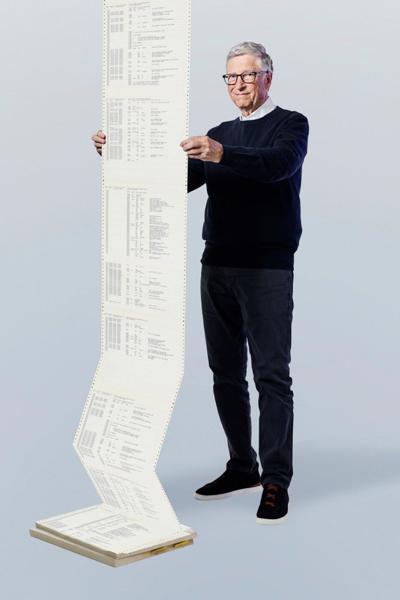 Microsoft founder Bill Gates reflects upon a 50-year-old computer code that reshaped technology
