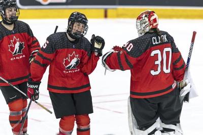 Canada advances to semis at U18 women's hockey worlds after shutting out Swiss