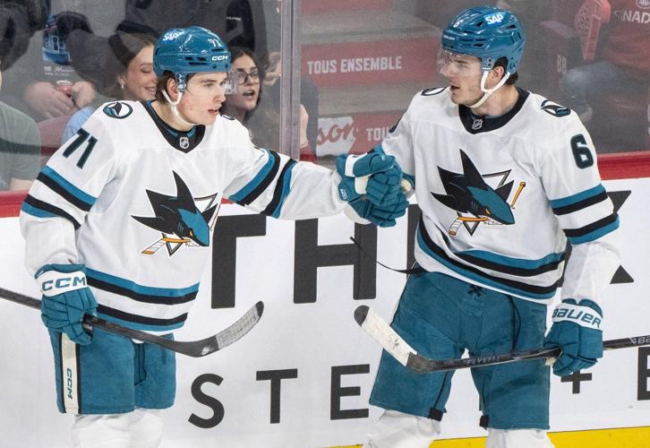 Sharks superstar Macklin Celebrini burns Canadiens for second time in under two weeks
