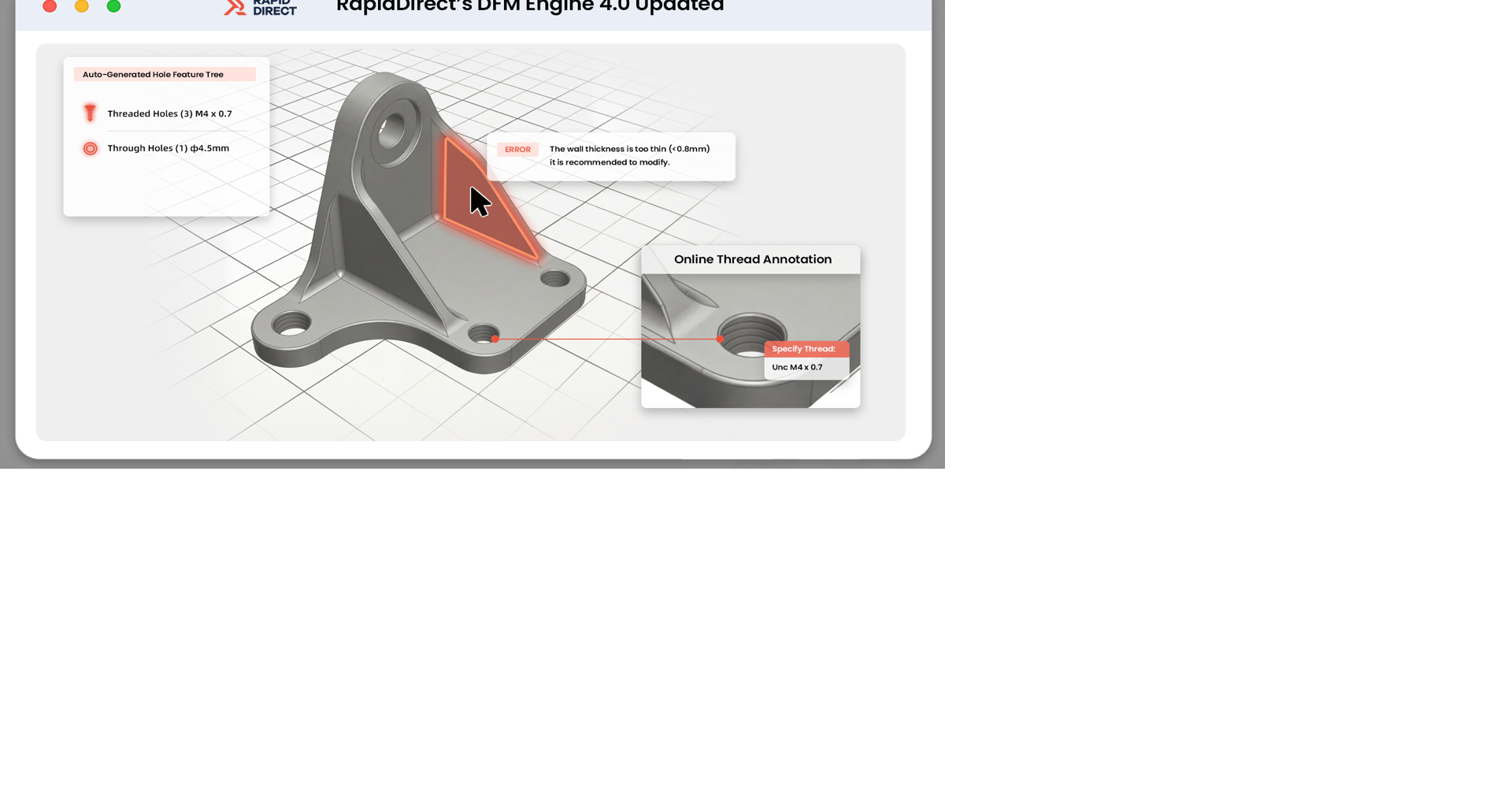 Instantly Insightful: RapidDirect’s AI-Powered DFM Engine Transforms 3D ...