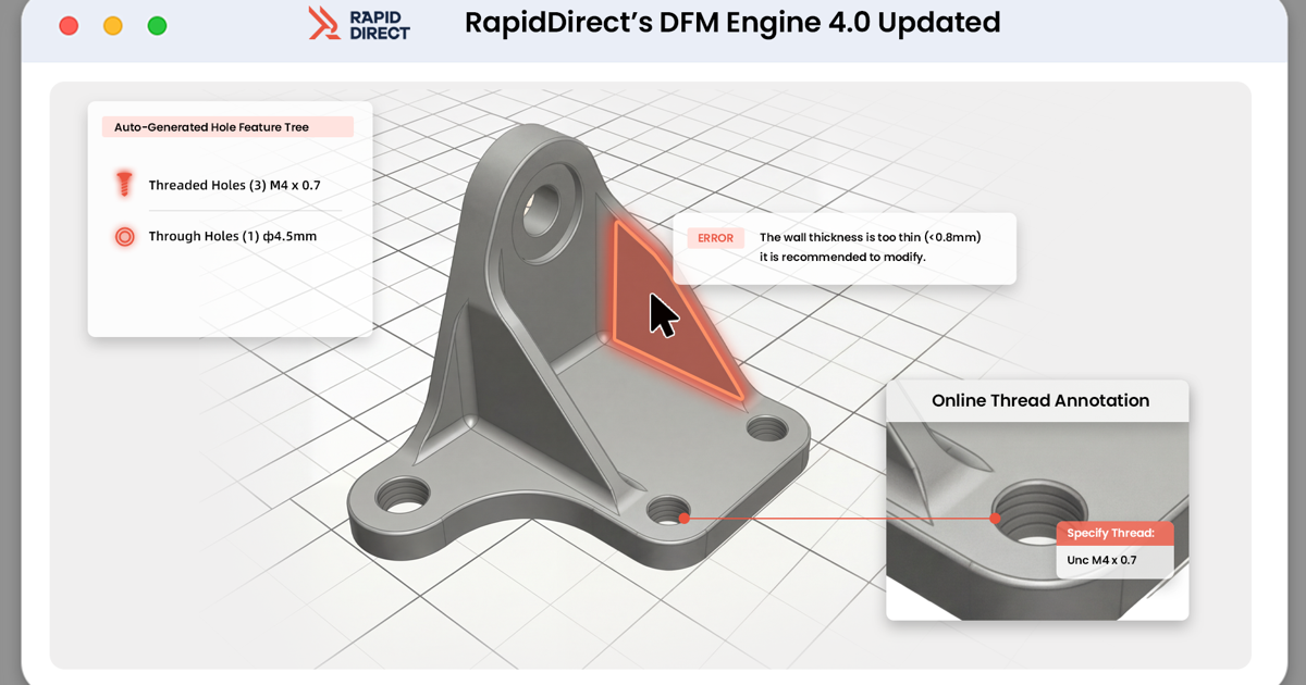 Dfm Engine Instantly Insightful: RapidDirect’s AI-Powered DFM Engine Transforms 3D ...