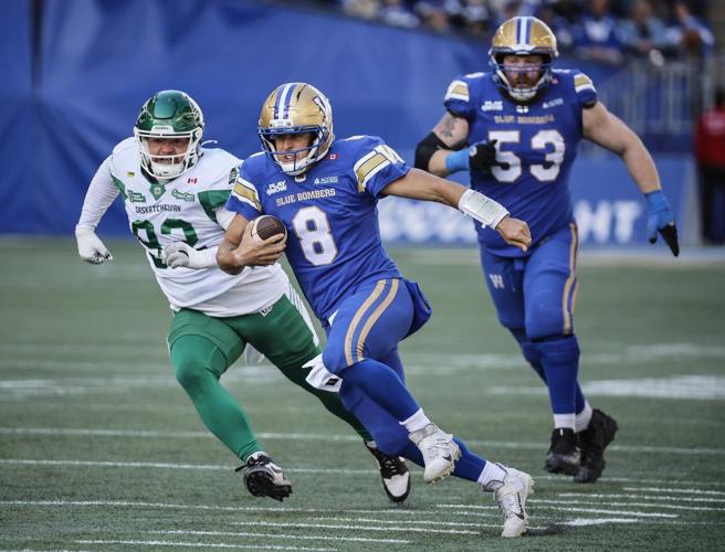 Collaros returns from head injury to lead Bombers against East-leading Ticats