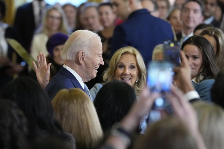Biden says healthy women help US prosperity as he highlights White House initiative on their health