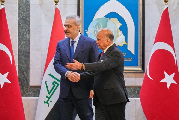 Iraq's foreign minister calls for disarmament of 'PKK elements' in the north