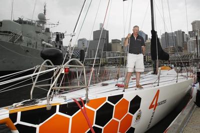 2 people are rescued from a disabled yacht off the Australian coast