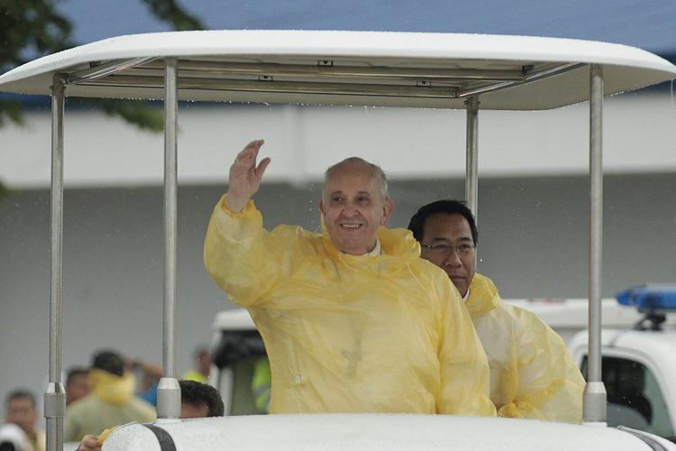 Pope Francis converted to the environmental cause and denounced those he blamed for climate change