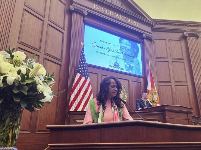 Florida lawmakers honor the 'trailblazing legacy' of late state Sen. Geraldine Thompson