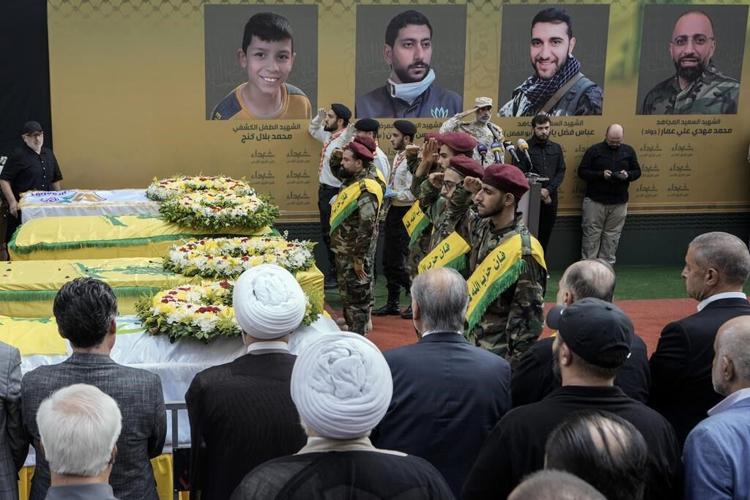Hezbollah leader vows retaliation against Israel for attacks on devices as both sides trade strikes