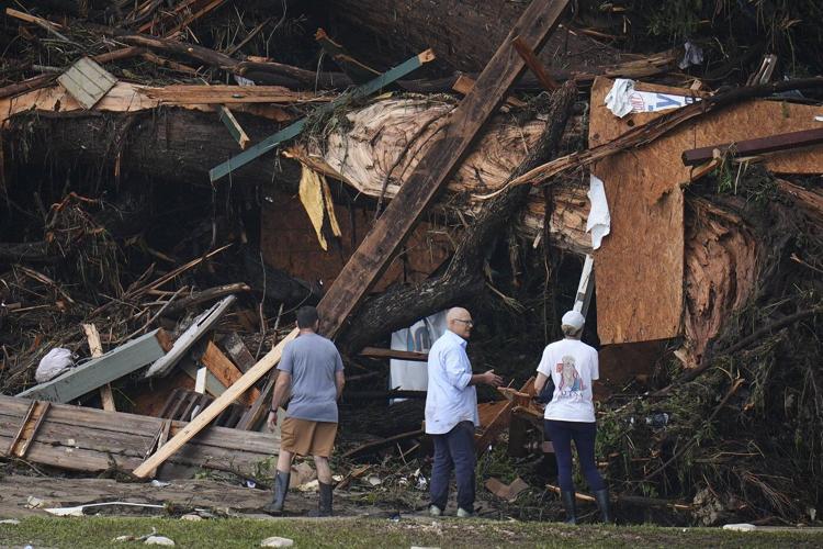 14 children in Texas are among the 37 dead from flash floods as the search continues for the missing