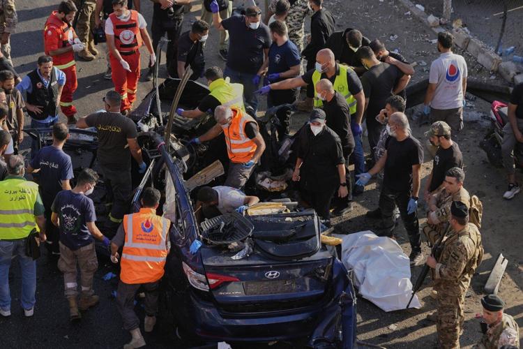 Israeli drone strike kills 1, injures 3 near Beirut