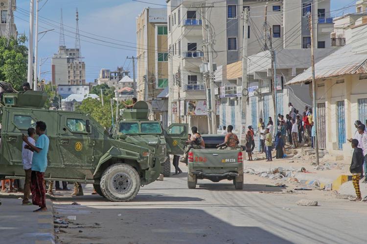 Armed clashes erupt in Somalia's capital ahead of a planned anti-government demonstration