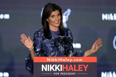 Haley uses her appearance on 'SNL' to poke fun at her Civil War gaffe and jab at a stand-in Trump