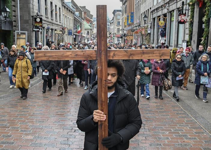 New secularism law is looming over Way of the Cross marches on Good Friday in Quebec