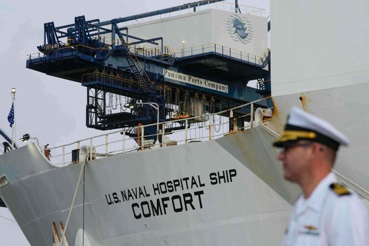 Trump cites health care issues in Greenland saying he's sending a hospital ship. His claims are off