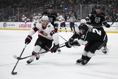 Fiala strikes in OT, Kings knock off Senators 4-3