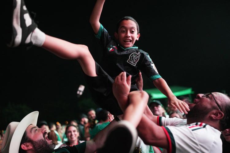 Priced out of World Cup games, Mexican fans take celebrations into their own hands