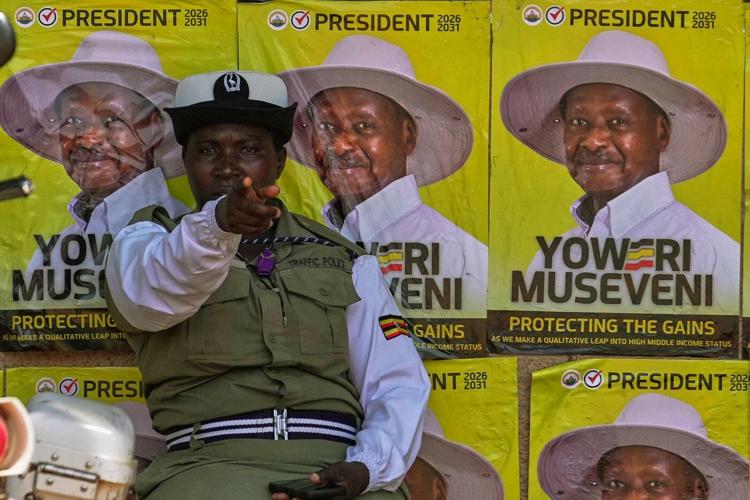 Uganda's President Yoweri Museveni wins seventh term with 71.65% of votes