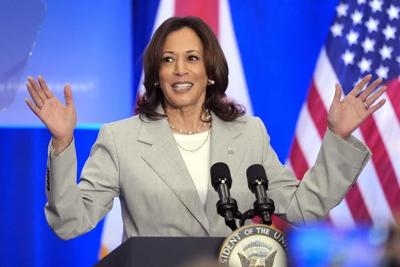 Here's how Harris could take over Biden's campaign cash if he drops out and she runs for president