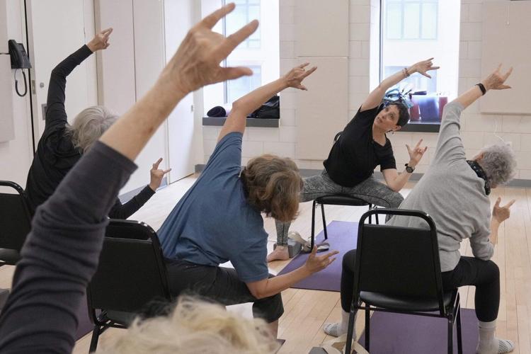 Emotional well-being. Fall prevention. Chair yoga has a lot to offer people of all ages