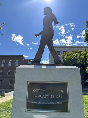 Christa McAuliffe, still pioneering, is first woman with a statue on New Hampshire capitol grounds