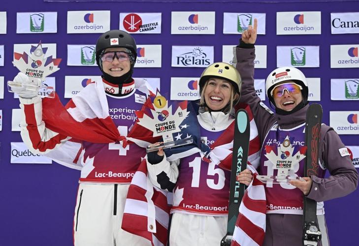 Canada's Thénault wins World Cup aerials silver in home province