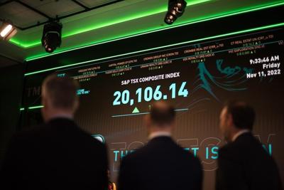 Le S&P/TSX clôture en hausse de plus de 160 points; les marchés américains avancent