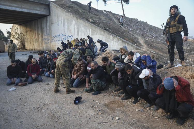 Syrian rebels free prisoners from Assad's notorious dungeons who celebrate in Damascus streets
