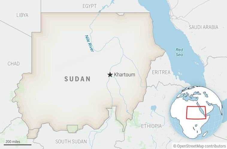 A look at Sudan's war by the numbers