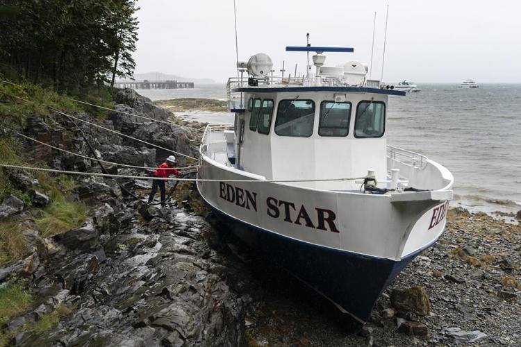 Atlantic storm Lee delivers high winds and rain before forecasters call off warnings in some areas