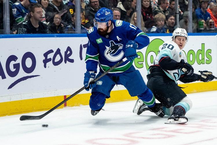 Beniers scores in shootout, Seattle Kraken outlast Vancouver Canucks for 4-3 win