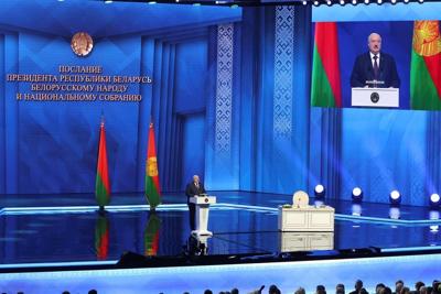 Russia might put strategic nukes in Belarus, leader says