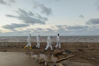 Communication outage hits flood-stricken city in Libya, further complicating search efforts