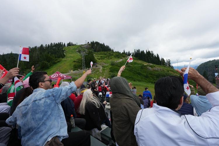 Soccer meets nature at Vancouver mountaintop watch party