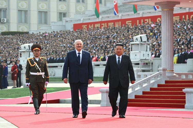 North Korea, Belarus leaders meet in Pyongyang, sign friendship treaty