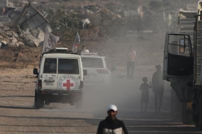 US officials in Israel to press truce forward as first phase of Israel-Hamas ceasefire wanes