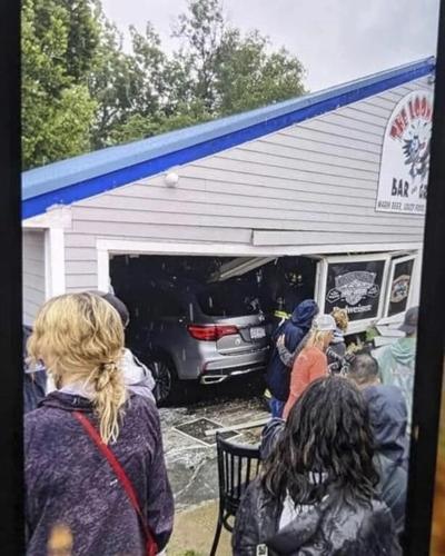 Car crashes into New Hampshire restaurant, injures dozens, pins man in bathroom